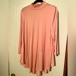 Lane Bryant Mock Neck Tunic Size 14/16